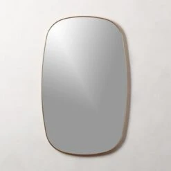 Infinity Brass Oblong Wall Mirror 23"x37"