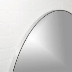Infinity Silver Round Wall Mirror 48" -Optimal Furniture Store InfinityRndMirror48inSlvrROF17