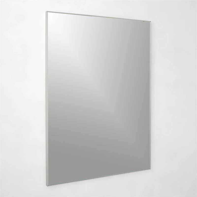 Infinity Rectangular Silver Wall Mirror 36"x48" 2 Infinity Rectangular Silver Wall Mirror 36"x48" - Image 2