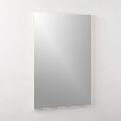 Infinity White Mirror Rectangular 24"x36" -Optimal Furniture Store InfinityWtMrrrRct24X36inAVSHF20