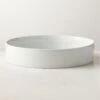 Inge White Round Serving Bowl