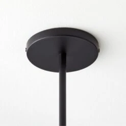 Iona Matte Black And Opaline Glass Pendant Light 9 Iona Matte Black And Opaline Glass Pendant Light -Optimal Furniture Store IonaMttBlkClrGlssPndntAVSSF21