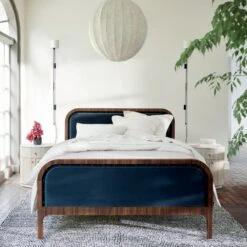 EUROPEAN FLAX™-Certified Linen Flax Sheet Sets -Optimal Furniture Store IrvingQueenNailheadBedJN21 1x1 2