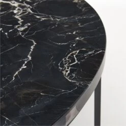 Irwin Black Marble Coffee Table Model 8713 -Optimal Furniture Store IrwinBlkMrblCoffeeTableAVSSF21