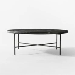 Irwin Black Marble Coffee Table Model 8713 -Optimal Furniture Store IrwinBlkMrblCoffeeTableSOSSF21