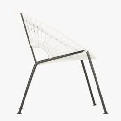 Ixtapa White Outdoor Lounge Chair -Optimal Furniture Store IxtapaLoungeChairWhiteSDS17