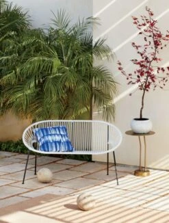 Brass Bird Outdoor Patio Side Table 13 Brass Bird Outdoor Patio Side Table -Optimal Furniture Store IxtapaWhiteLoveseatAP19