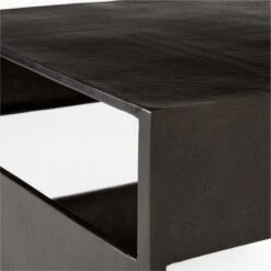 Jalousie Square Black Cast Aluminum Side Table 9 Jalousie Square Black Cast Aluminum Side Table -Optimal Furniture Store JalouiseSqSideTableAVSSF23