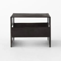 Jalousie Square Black Cast Aluminum Side Table 8 Jalousie Square Black Cast Aluminum Side Table -Optimal Furniture Store JalouiseSqSideTableSDSSF23