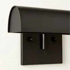 Jolie Black Picture Light Sconce 12" -Optimal Furniture Store JolieMttBkWllArtScnc12inAV2SHF22