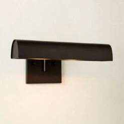 Jolie Black Picture Light Sconce 12" -Optimal Furniture Store JolieMttBkWllArtScnc12inAVSHF22