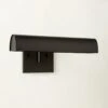 Jolie Black Picture Light Sconce 12"