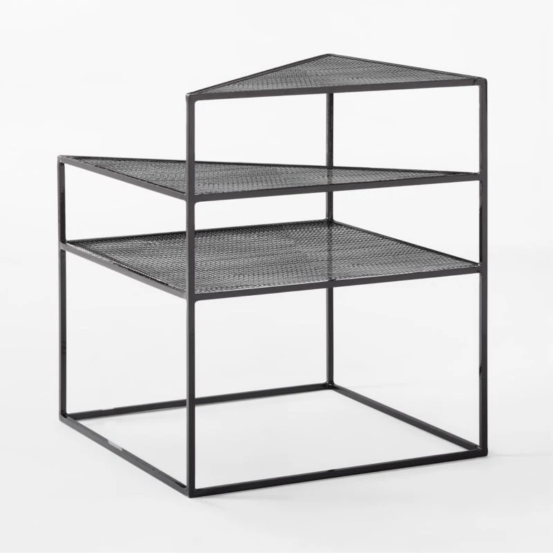 Josef Black Metal Side Table 6 Josef Black Metal Side Table - Image 6