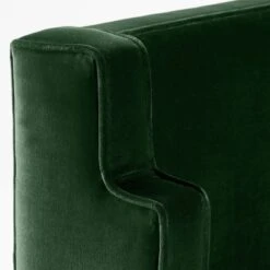 Julia Fabric Queen Bed -Optimal Furniture Store JuliaEmeraldQueenBedAVSSS22