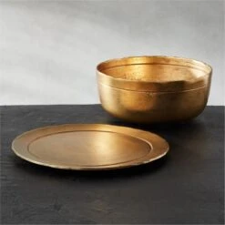 Tors Bronze Serving Bowl -Optimal Furniture Store KDTorsBrnzCstAlmGroupFHF21