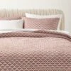 Kamet Organic Cotton Copper Duvet Cover And Pillow Shams