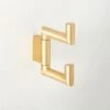 Kela Brushed Brass Swivel Hook