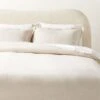 Kellen Organic Cotton-Blend Natural Duvet Cover And Pillow Shams