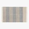Kelso Brown And Blue Stripe Indoor/Outdoor Area Rug 5'x8'