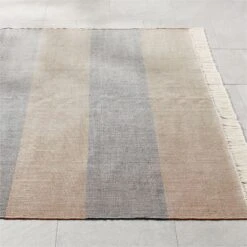 Kelso Brown And Blue Stripe Indoor/Outdoor Area Rug 5'x8' 7 Kelso Brown And Blue Stripe Indoor/Outdoor Area Rug 5'x8' -Optimal Furniture Store KelsoStrpBrnNBlue8x10SHS22