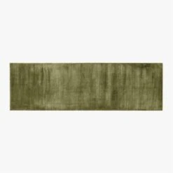 Kole Performance Nylon Olive Green Runner Rug 2.5'x8'