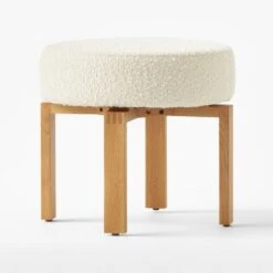 Humboldt Stool Bloce Cream -Optimal Furniture Store LFMTOHumboldtStoolFabric3QSSS22