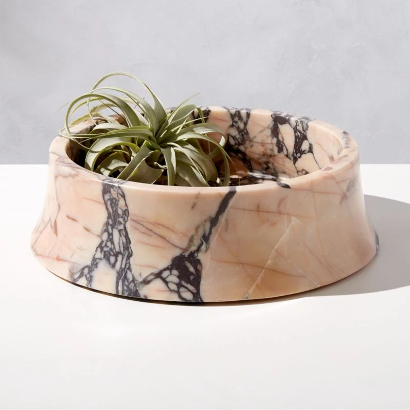 La Paloma Decorative Marble Bowl 2 La Paloma Decorative Marble Bowl - Image 2