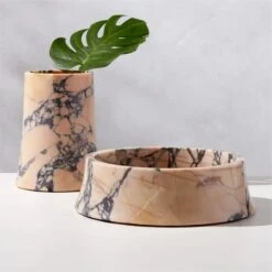 La Paloma Decorative Marble Bowl 18 La Paloma Decorative Marble Bowl -Optimal Furniture Store LaPalomaMarbleGroupAVFHS23 1