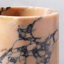 La Paloma Purple Breccia Marble Vase -Optimal Furniture Store LaPalomaMarbleVaseAV2SHS23