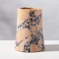 La Paloma Purple Breccia Marble Vase