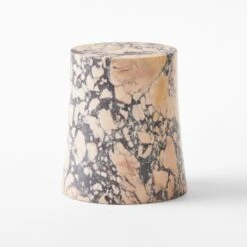 La Paloma Marble Outdoor Side Table 18 La Paloma Marble Outdoor Side Table -Optimal Furniture Store LaPalomaSideTableAV5SSS23