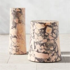 La Paloma Marble Outdoor Side Table 15 La Paloma Marble Outdoor Side Table -Optimal Furniture Store LaPalomaTableGroupFHS23