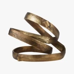 Lasso Brass Spiral Sculpture -Optimal Furniture Store LassoBrassSpiralObjectS20