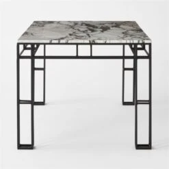 Leccio Marble Dining Table -Optimal Furniture Store LeccioMarbleDiningTableSDSSF22