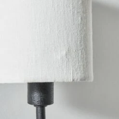 Leggero Black Pole Plug-In Wall Sconce -Optimal Furniture Store LeggeroBlackWallSconceAVSHF20