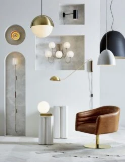 Mantis Swivel Wall Sconce Brass -Optimal Furniture Store LeggeroPoleWallSconceJN19