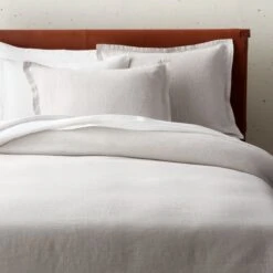 EUROPEAN FLAX™-Certified Linen Flax Duvet Cover And Shams