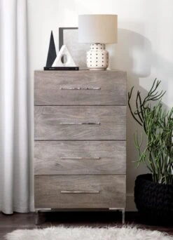 Conway Rectangular Black Cotton Storage Basket Small -Optimal Furniture Store LinkAcaciaTallChestJL19