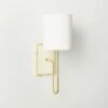 Lucerne Polished Brass Wall Sconce Light
