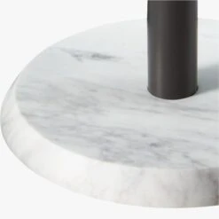 White Marble Paper Towel Holder -Optimal Furniture Store MarblePaperTowelHolderAVS19