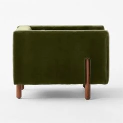 Marconi Tufted Green Velvet Accent Chair -Optimal Furniture Store MarconiTfdGrnVlvtActChrSDSSF23