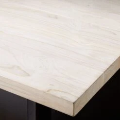 Mariana White Wash Teak Dining Table -Optimal Furniture Store MarianaWtWshTeakDnngTblAV2SHF20
