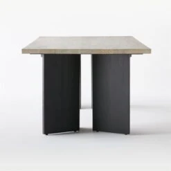 Mariana White Wash Teak Dining Table -Optimal Furniture Store MarianaWtWshTeakDnngTblSDF20