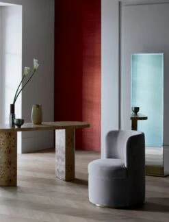 Marisa Burl Wood Desk 60'' -Optimal Furniture Store MarisaBurlWoodDeskJN20