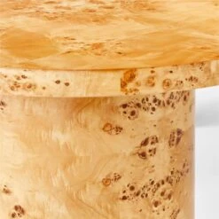 Marisa Burl Wood Desk 70'' -Optimal Furniture Store MarisaBurlwoodDeskLrgAVSSS23