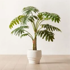 Marram Ribbed White Indoor Planter Small -Optimal Furniture Store MarramWhitePlanterSmSHF23