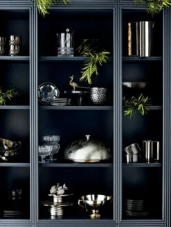 Crisp Rectangular Matte Black Serving Platter -Optimal Furniture Store MarsBarwareGripLargeStainlessOC18 1