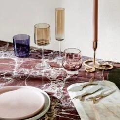 Porsha Smoked Champagne Flute -Optimal Furniture Store MartaLavenderDoubleOldFashionedJL21 1x1 2