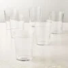 Marta Optic Fluted Cooler Glasses Set Of 6