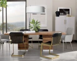 Equator White Oversized Pendant Light -Optimal Furniture Store MateoTableAragonChairAG18